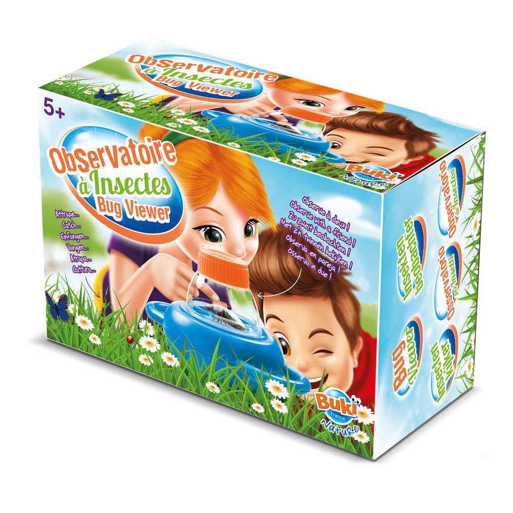 Boite A Insectes Enfant Jouet D'explorateur Extérieur,enfants 24 Jumelles Avec Pince à épiler Piège à Insectes Boussole Loupe Ensemble De Jouets-Jaune - Jeux - Jouets Explorateur Insecte